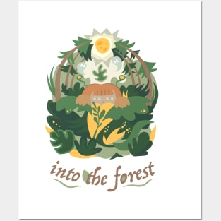 Into the forest Posters and Art